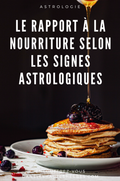 Nourriture Signes Astrologiques